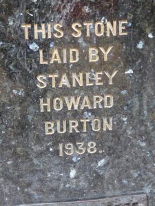 Former Burton store foundation stone, Basingstoke, 2018