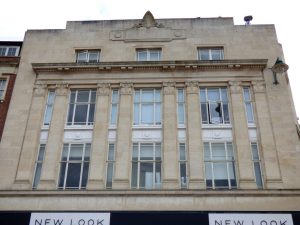 Former Burton building, Richmond Hill, Bournemouth, 2017