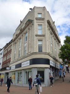 Former Burton building, Richmond Hill, Bournemouth, 2017