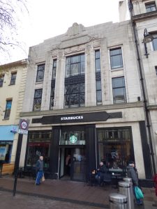 Former Burton store, Queen Street, Cardiff, 2017