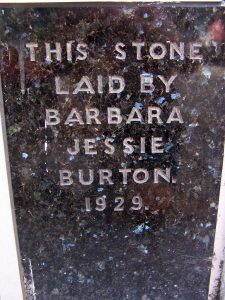 Former Burton foundation stone, Guildford, 2011