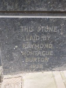 Former Burton foundation stone, Hemel Hempstead, 2018