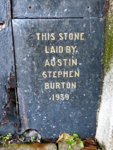 Former Burton store foundation stone, Hessle Road, Hull, 2018