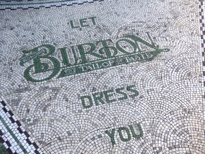 Burton store mosaic, Hull, 2018
