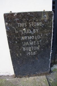 Former Burton store foundation stone, Walton / Everton, Liverpool, 2019