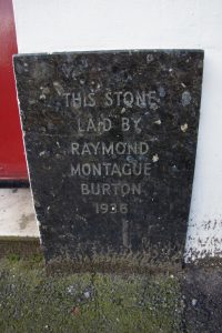 Former Burton store foundation stone, Walton / Everton, Liverpool, 2019