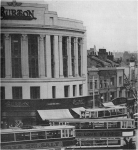 Burton store, Elephant and Castle, London