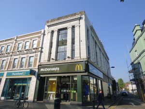 Former Burton store, Fulham, London, 2018