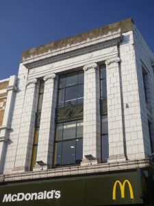 Former Burton store, Fulham, London, 2018