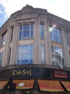 Former Burton store, Greenwich, London, 2009