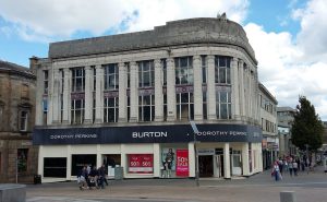 Burton store, Paisley, 2016