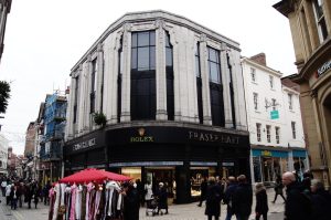 Former Burton building, Coney Street, York, 2013