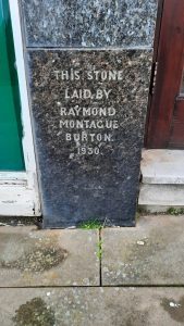 Former Burton foundation stone, Lytham St Annes