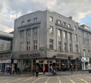 Former Burton, Union Street, Aberdeen, 2019