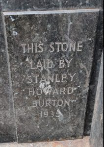 Former Burton foundation stone, Colchester