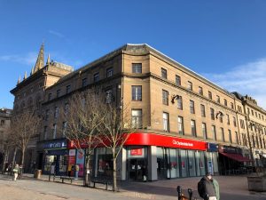 Former Burton, High Street, Dundee, 2020