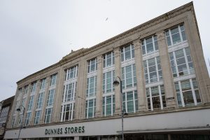 Former Wooloworths and Burton building, High Street, Belfast, 2023
