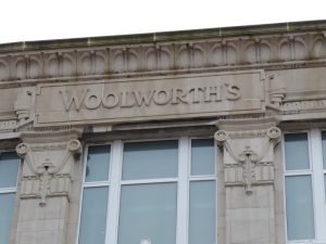 Former Wooloworths and Burton building, High Street, Belfast, 2023