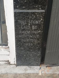 Former Burton foundation stone, Penge, London, 2023