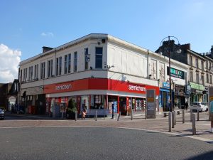 Former Burton store, Hamilton, 2024