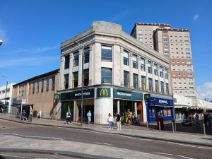 Former Burton store, Motherwell, 2024