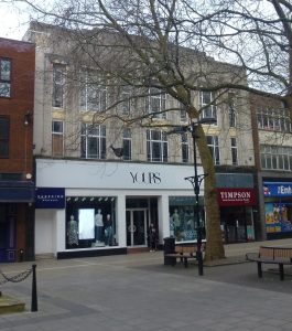 Former Burton store, Peterborough, 2025