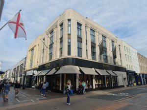 Former Burton store, St. Helier, Jersey, 2025