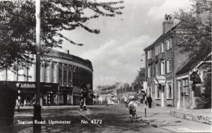 1960 postcard of Burton store, Upminster