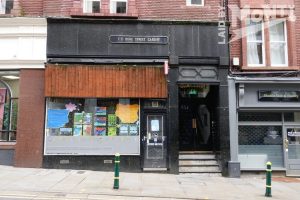 Former Burton shopfront, Skinner Street, Newport, 2026