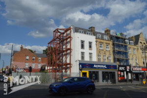 Former Burton store, Cricklewood, 2026.  Photo courtesy of David Thomas.