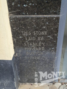 Former Burton store foundation stone, Letchworth Garden City, 20