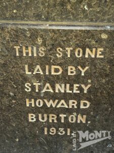 Former Burton store foundation stone, Chesterfield, 2026