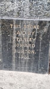 Former Burton store foundation stone, Rotherham, 2026