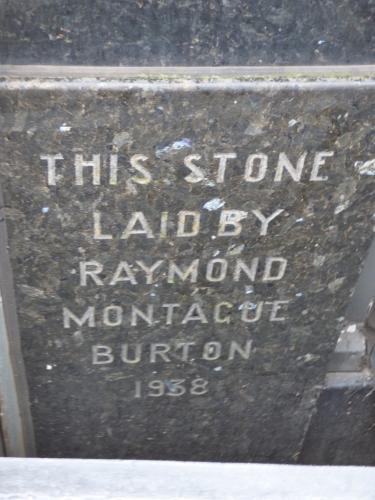 Former Burton foundation stone, Cradley Heath, 2017