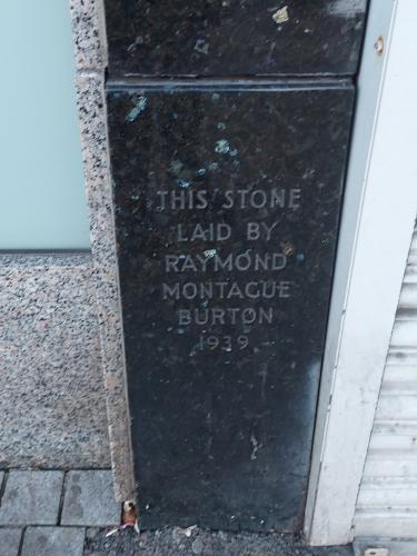 Former Burton foundation stone, Heathway, Dagenham