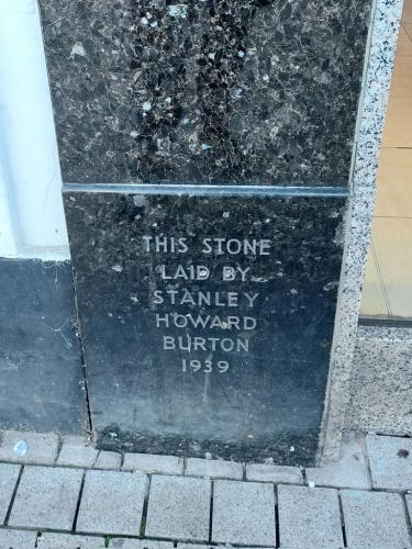Former Burton foundation stone, Heathway, Dagenham