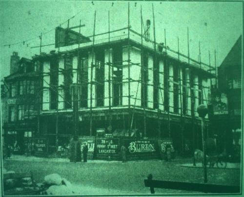 Burton, Morecambe, construction, c.1937