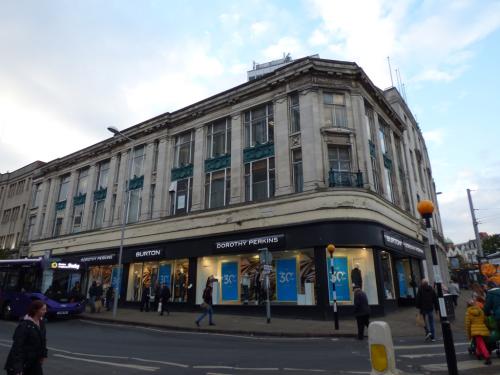 Burton store, Nottingham, 2018